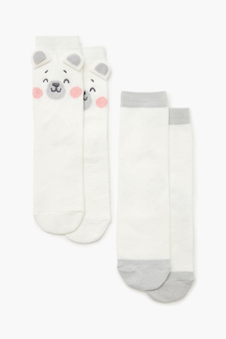 Bear Crew Socks Set - 2 pack