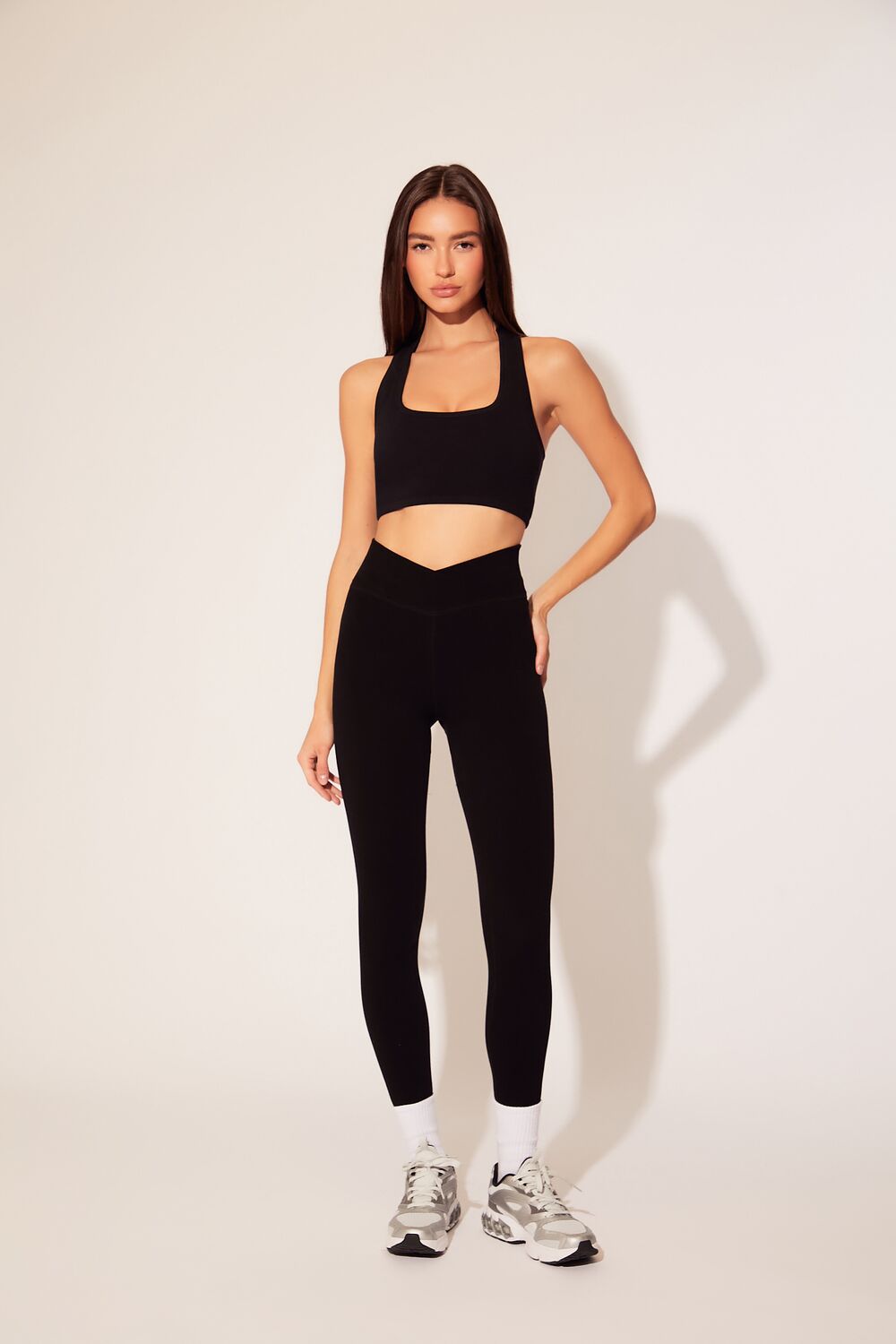 Seamless Racerback Sports Bra