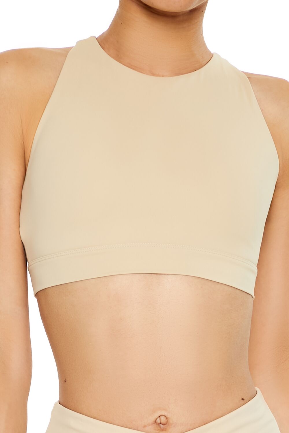 Crisscross Cutout Sports Bra