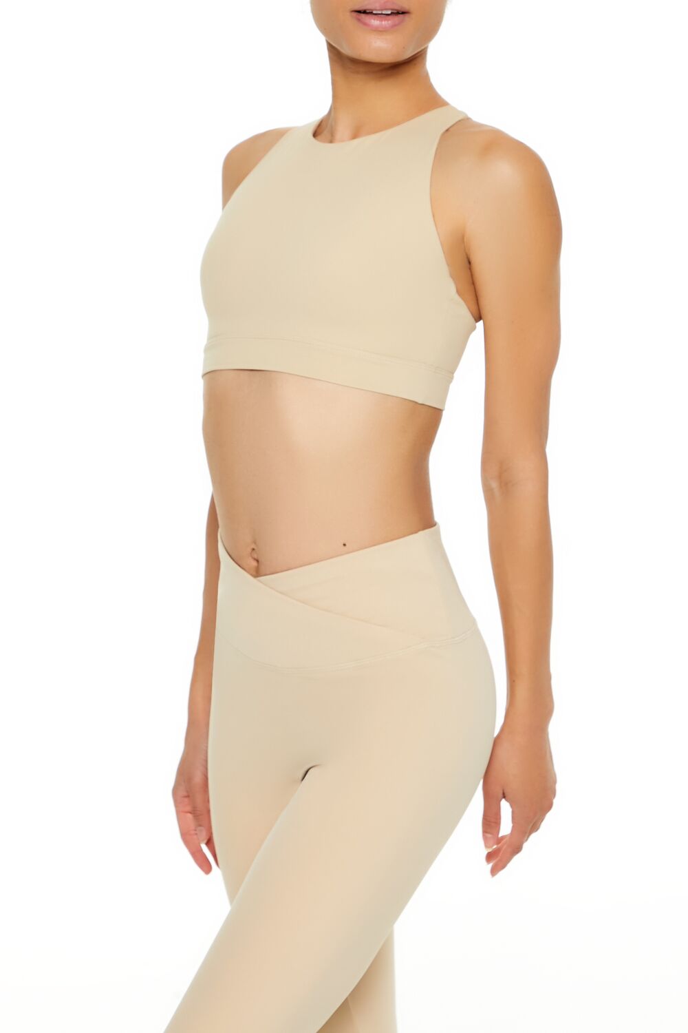 Crisscross Cutout Sports Bra