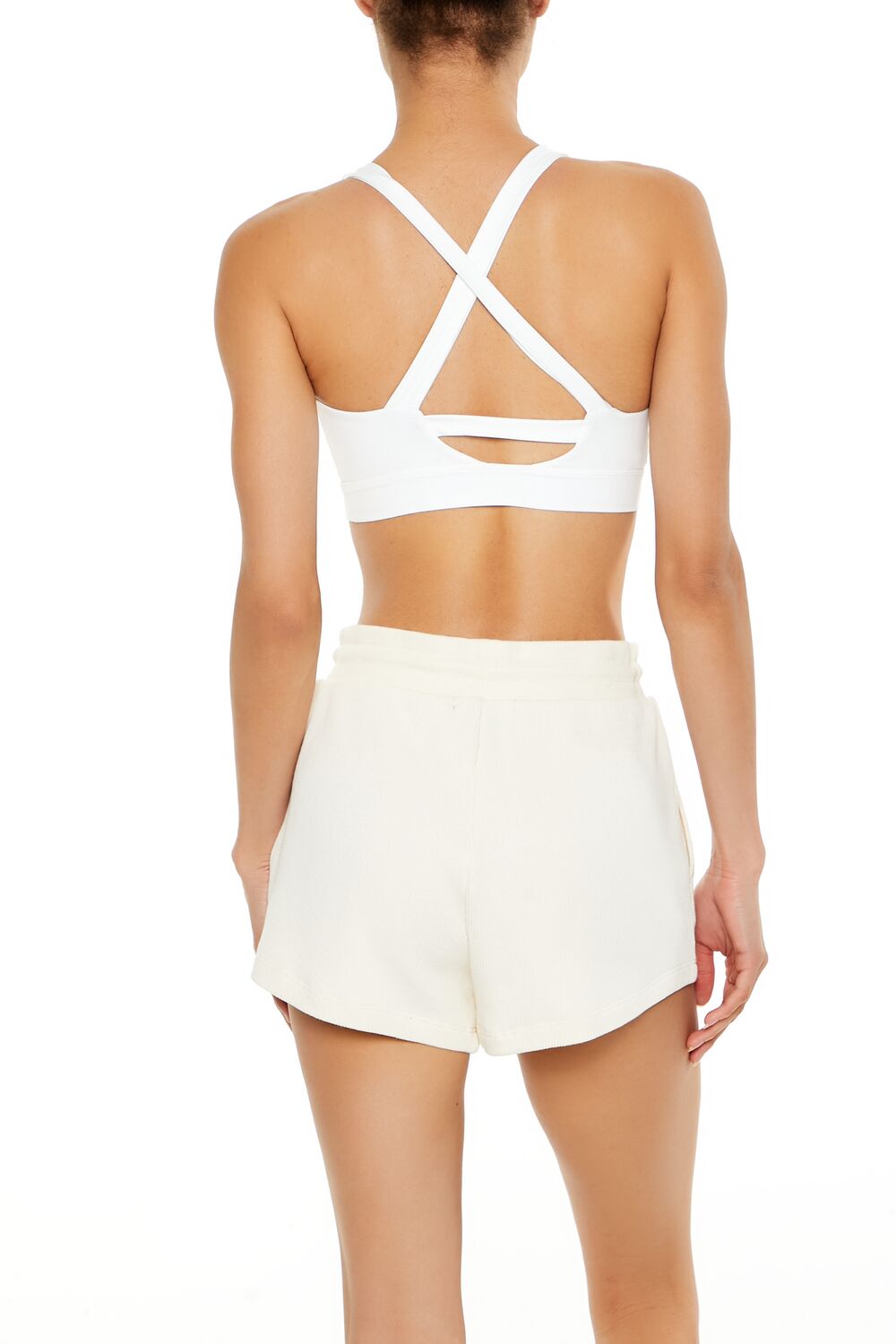 Crisscross Cutout Sports Bra