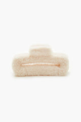 Faux Fur Claw Hair Clip