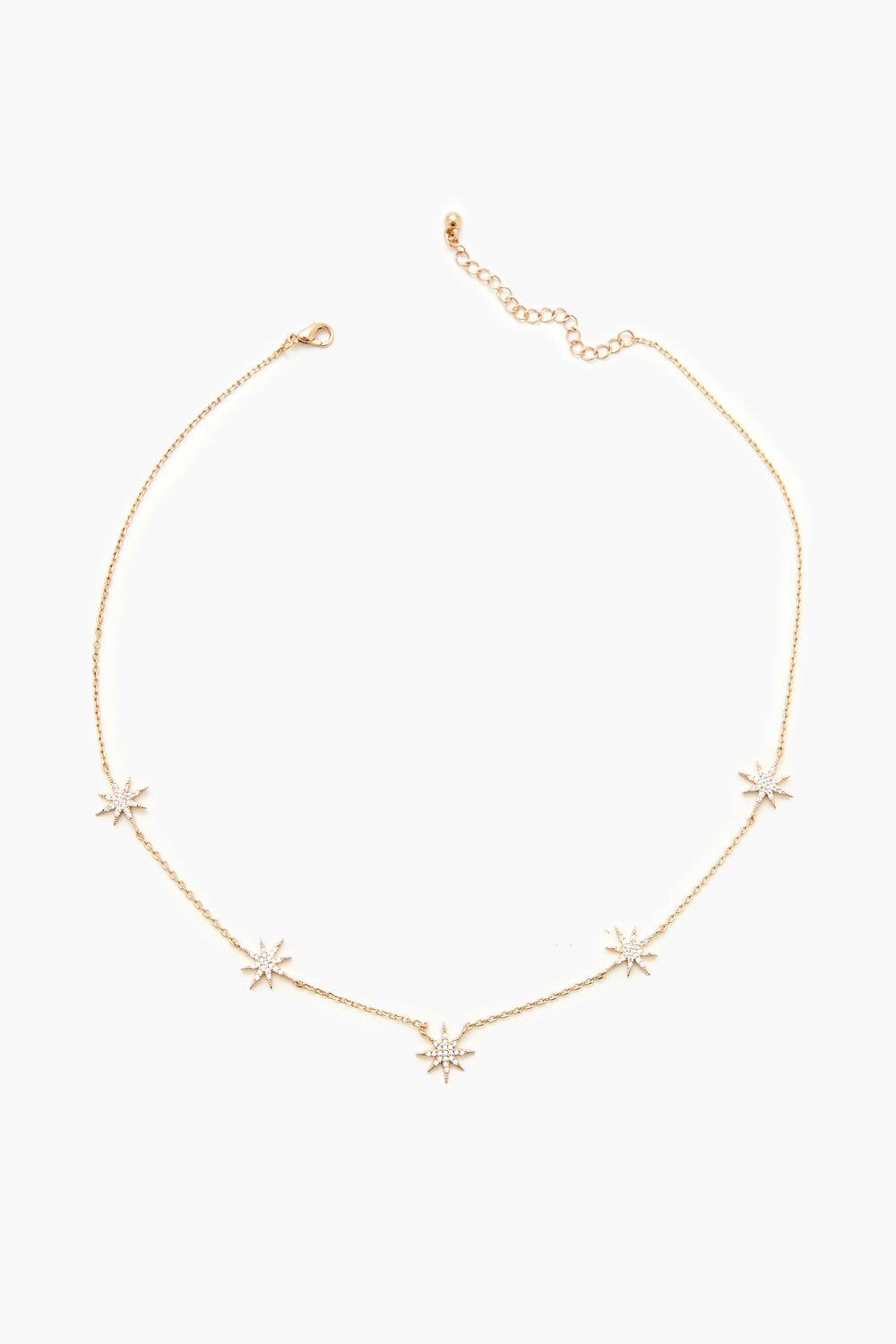 Rhinestone Star Charm Necklace