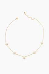 Rhinestone Star Charm Necklace