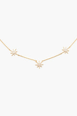 Rhinestone Star Charm Necklace