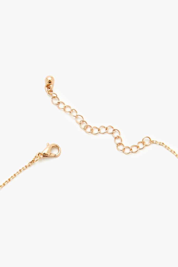 Rhinestone Star Charm Necklace
