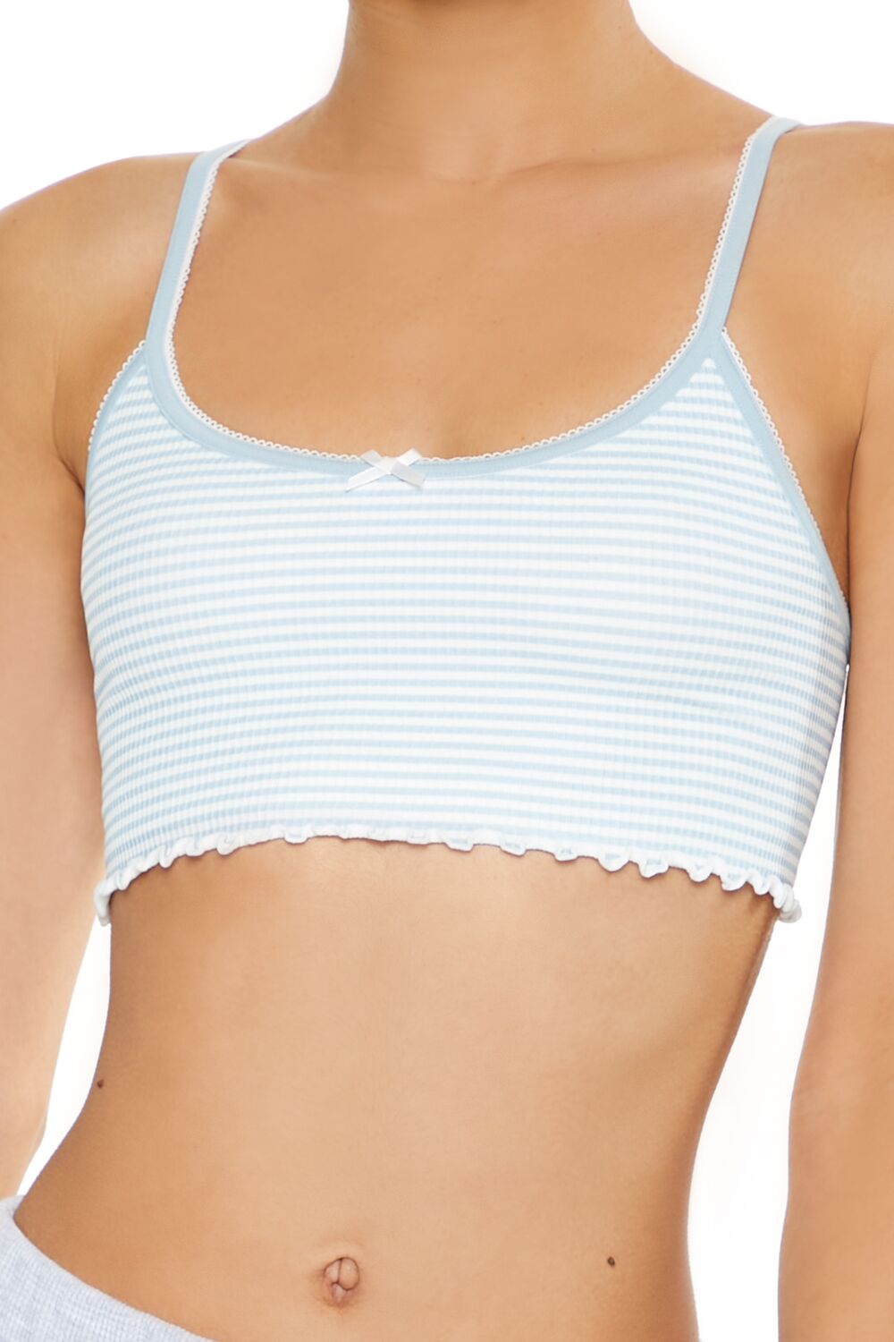 Seamless Striped Bralette