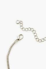Rhinestone Bow Choker Necklace