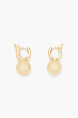 Round Huggie Hoop Earrings