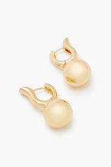 Round Huggie Hoop Earrings