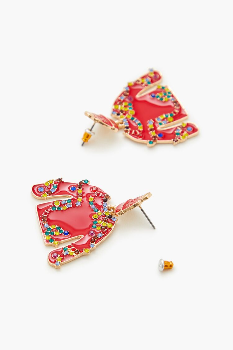 Christmas Sweater Drop Earrings