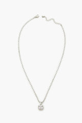 CZ Pendant Box Chain Necklace