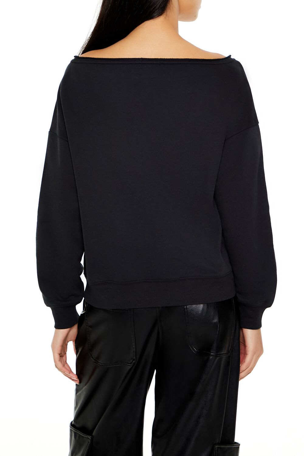 Rock N Roll Off-the-Shoulder Pullover