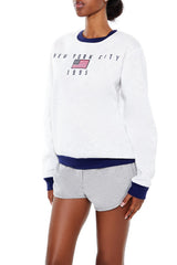 Embroidered New York City Pullover