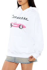 Fleece Corvette Graphic Hoodie