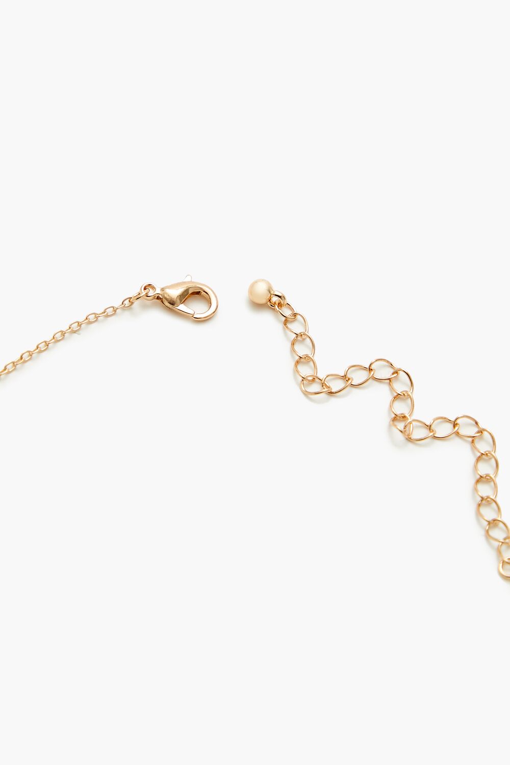 Rhinestone Scalloped Necklace
