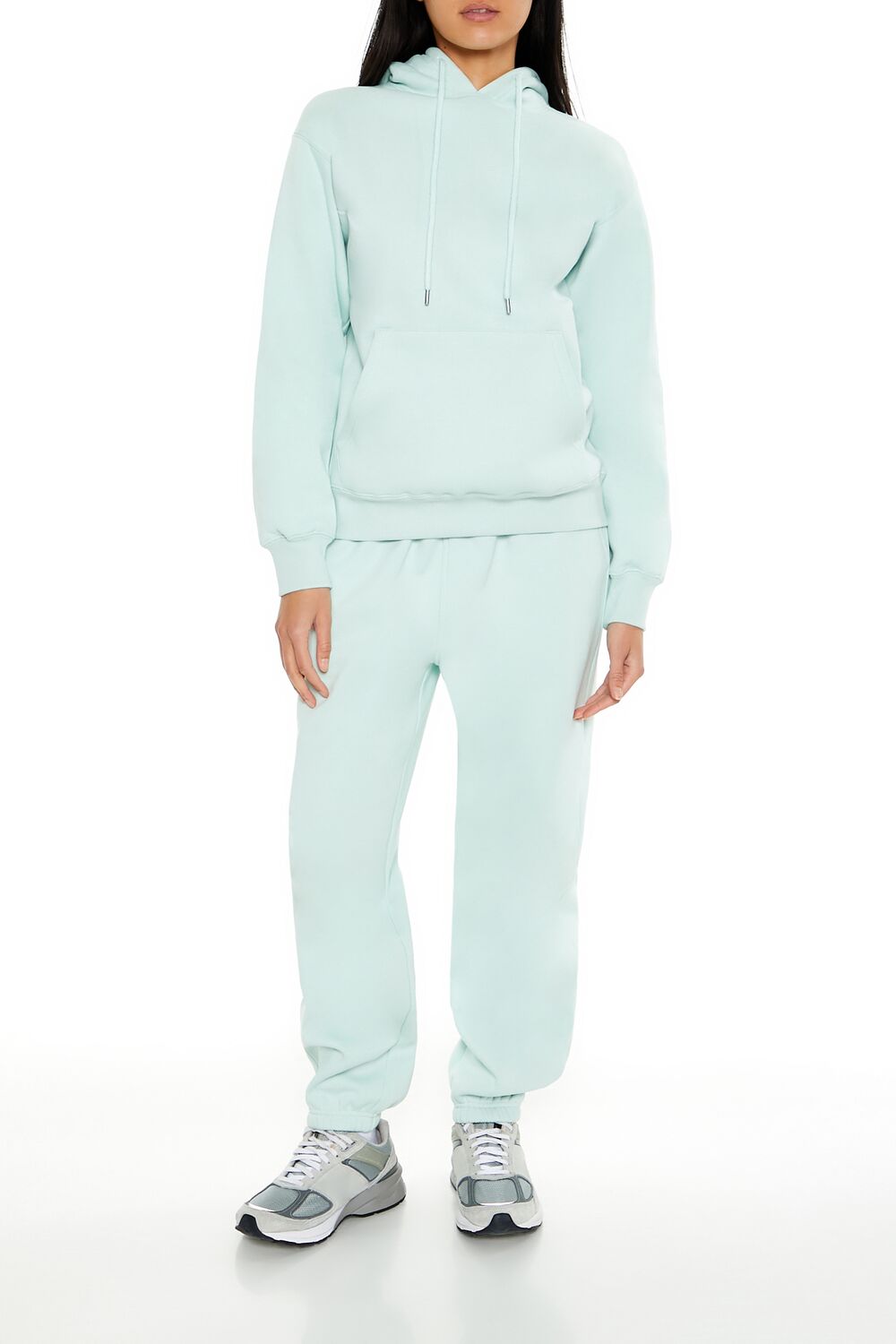Fleece Drawstring Hoodie
