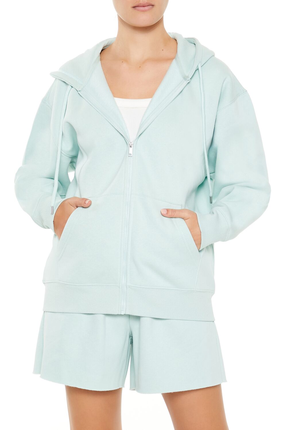 Fleece Zip-Up Hoodie