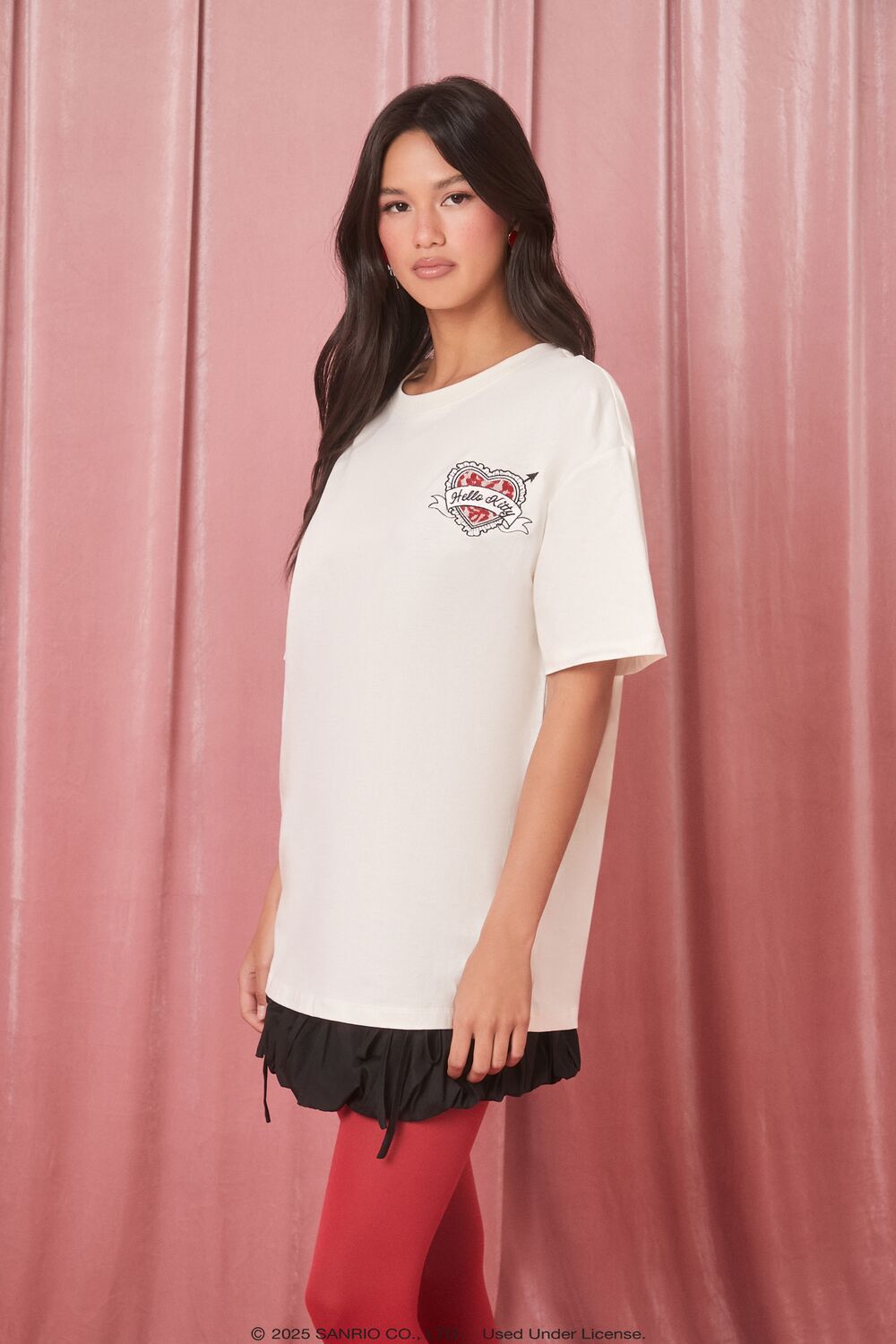 Lace Heart Hello Kitty Tee