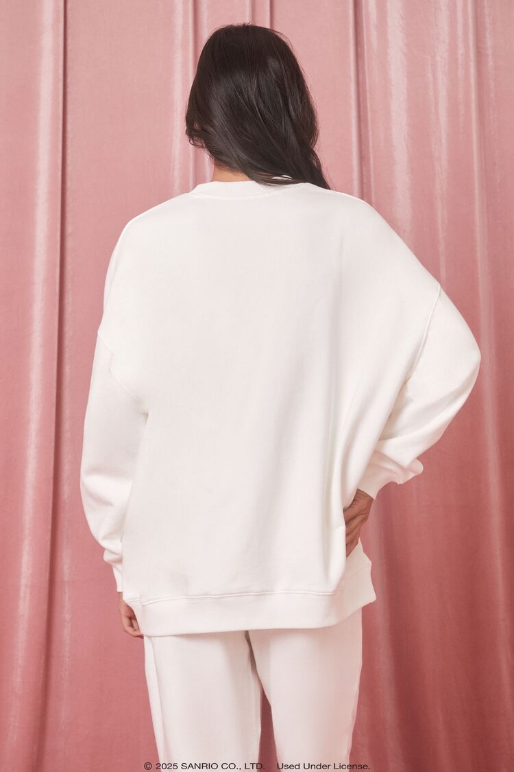 Embroidered Hello Kitty Pullover