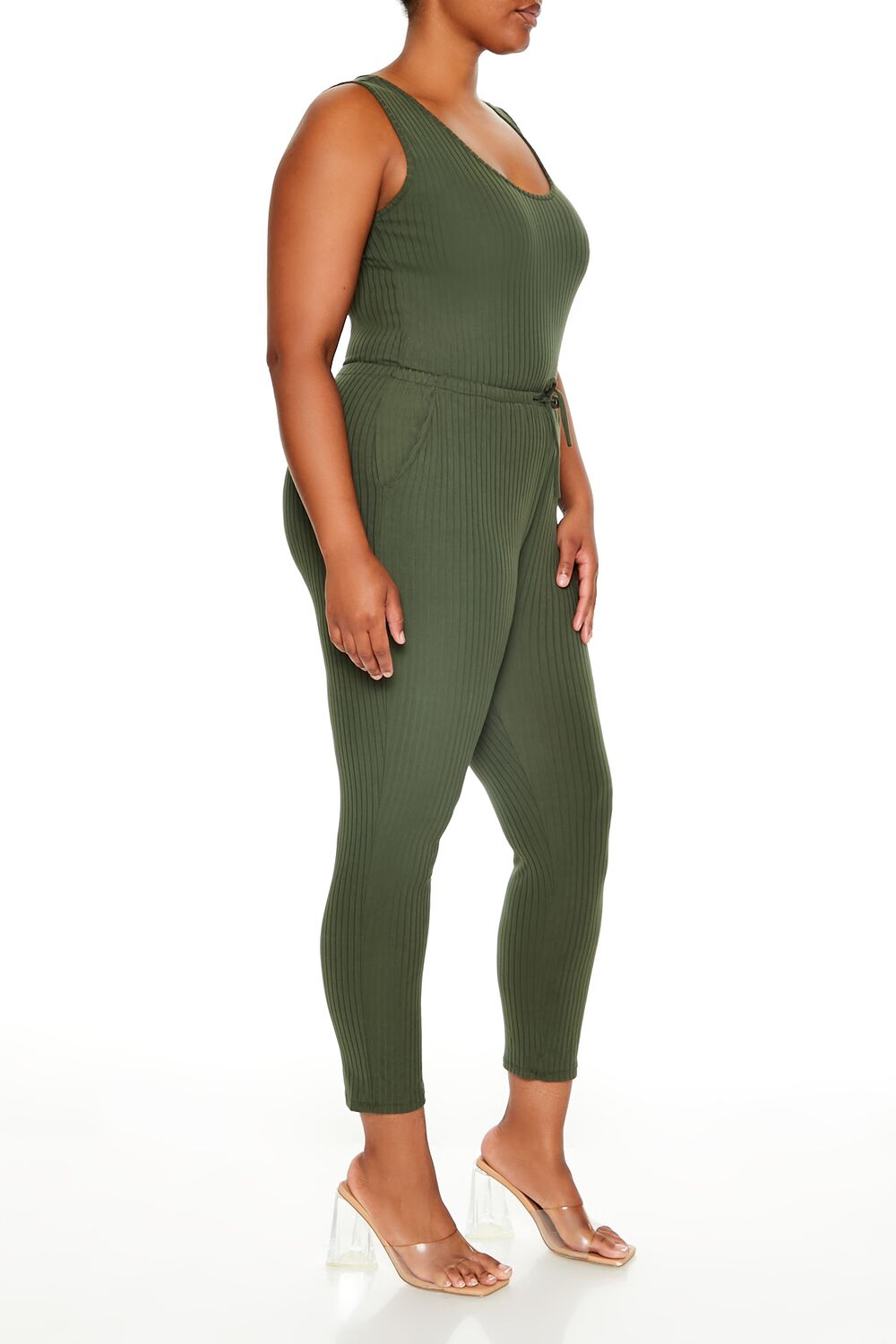 Plus Size Sleeveless Jumpsuit