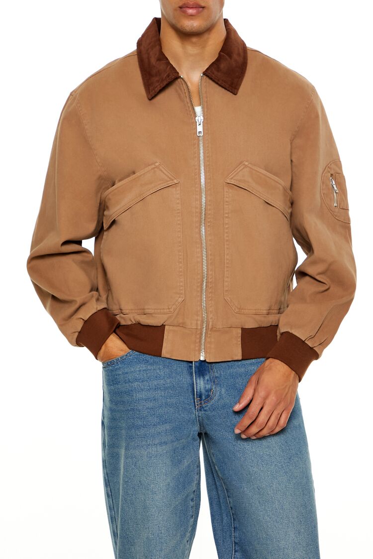 Zip-Up Bomber Jacket
