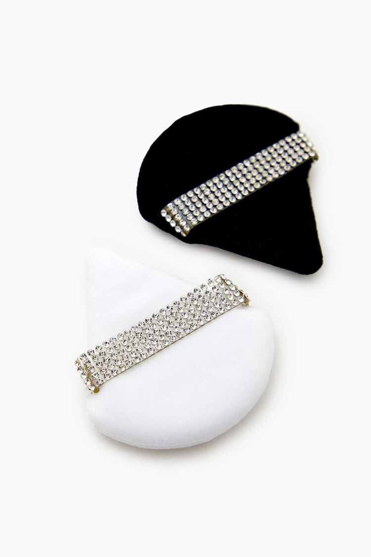 Rhinestone Triangle Makeup Puffs - 3 pack