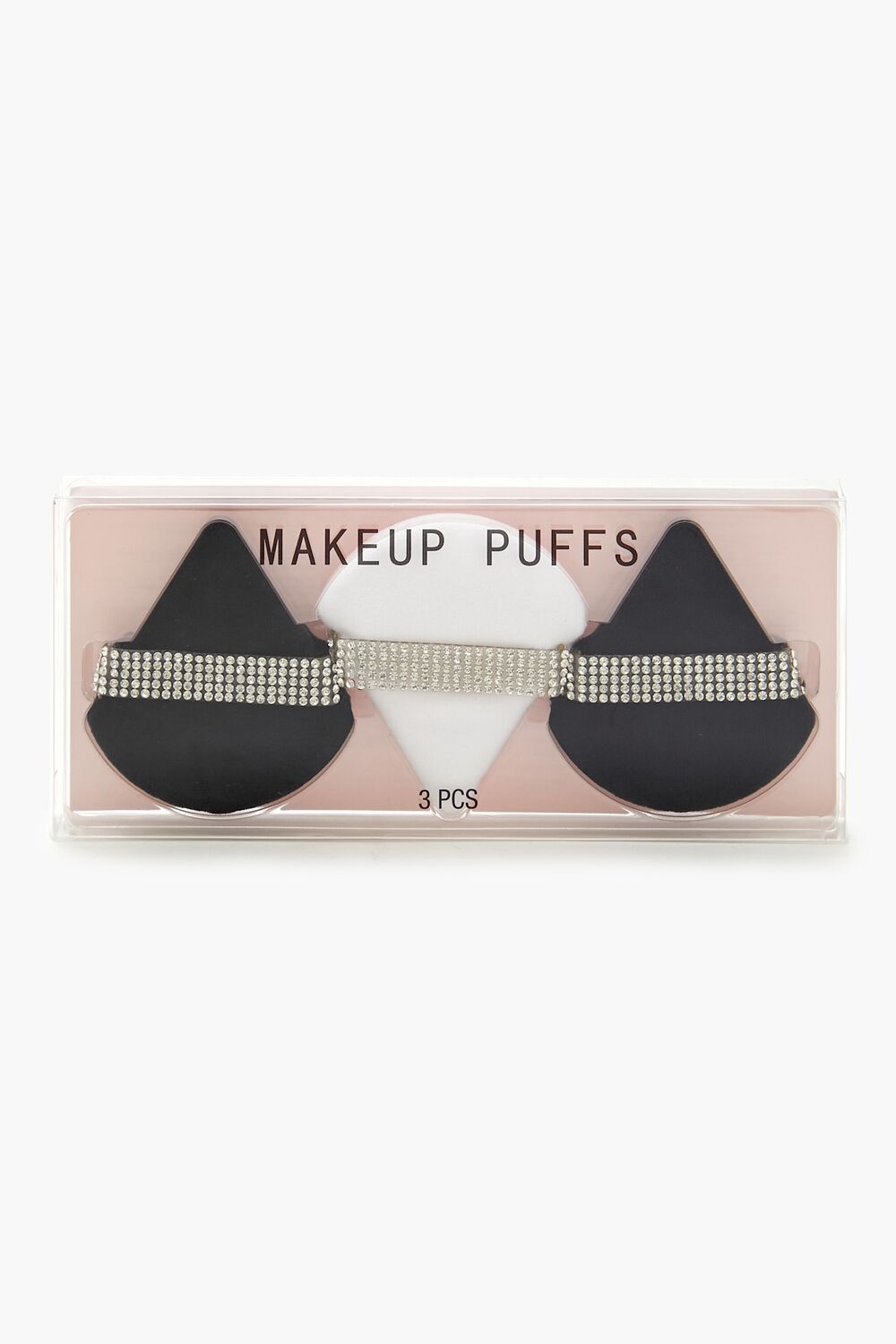 Rhinestone Triangle Makeup Puffs - 3 pack