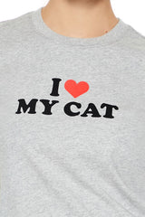 I Heart My Cat Baby Tee
