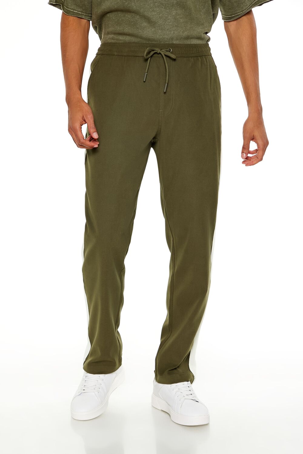 Striped Drawstring Pants