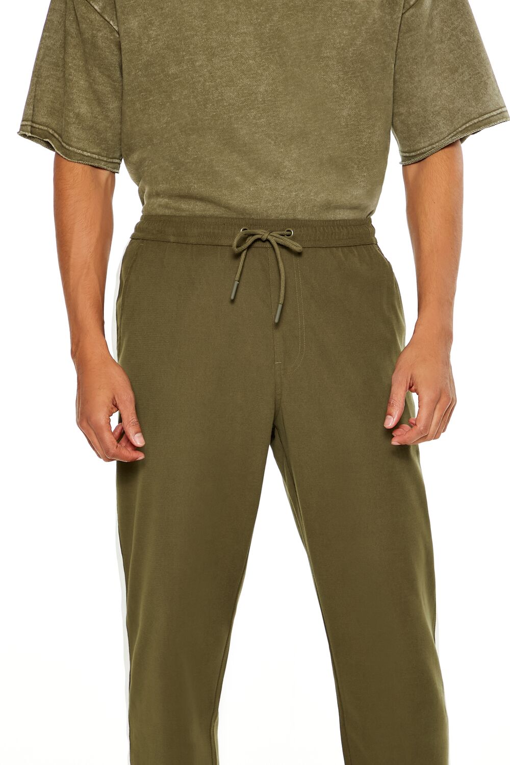 Striped Drawstring Pants