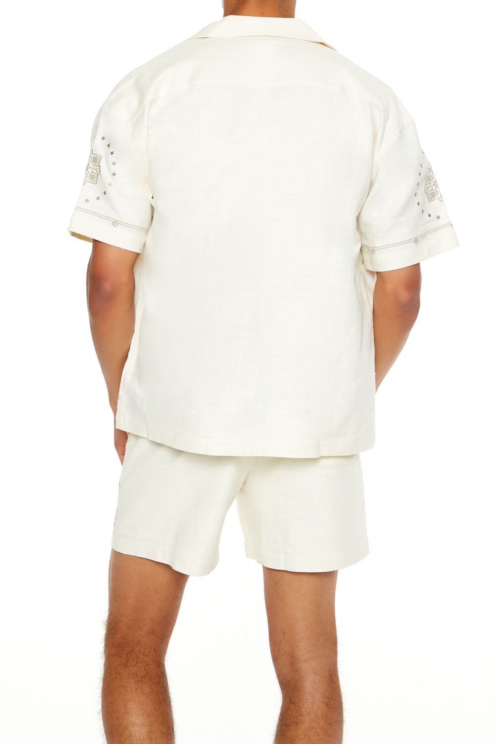 Embroidered Geo Shirt
