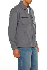 Drop-Sleeve Zip-Up Jacket