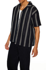 Textured Striped Shirt