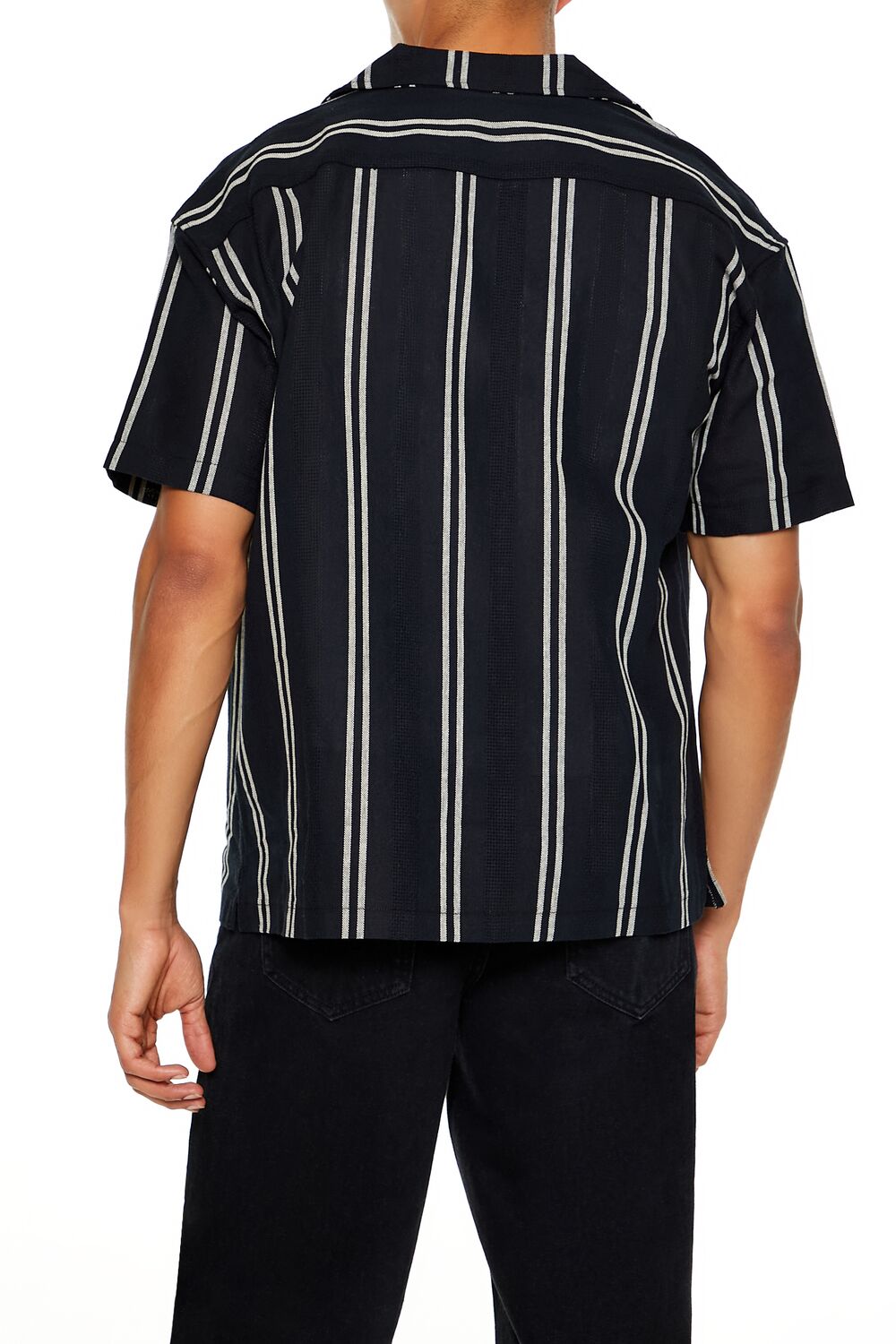Textured Striped Shirt