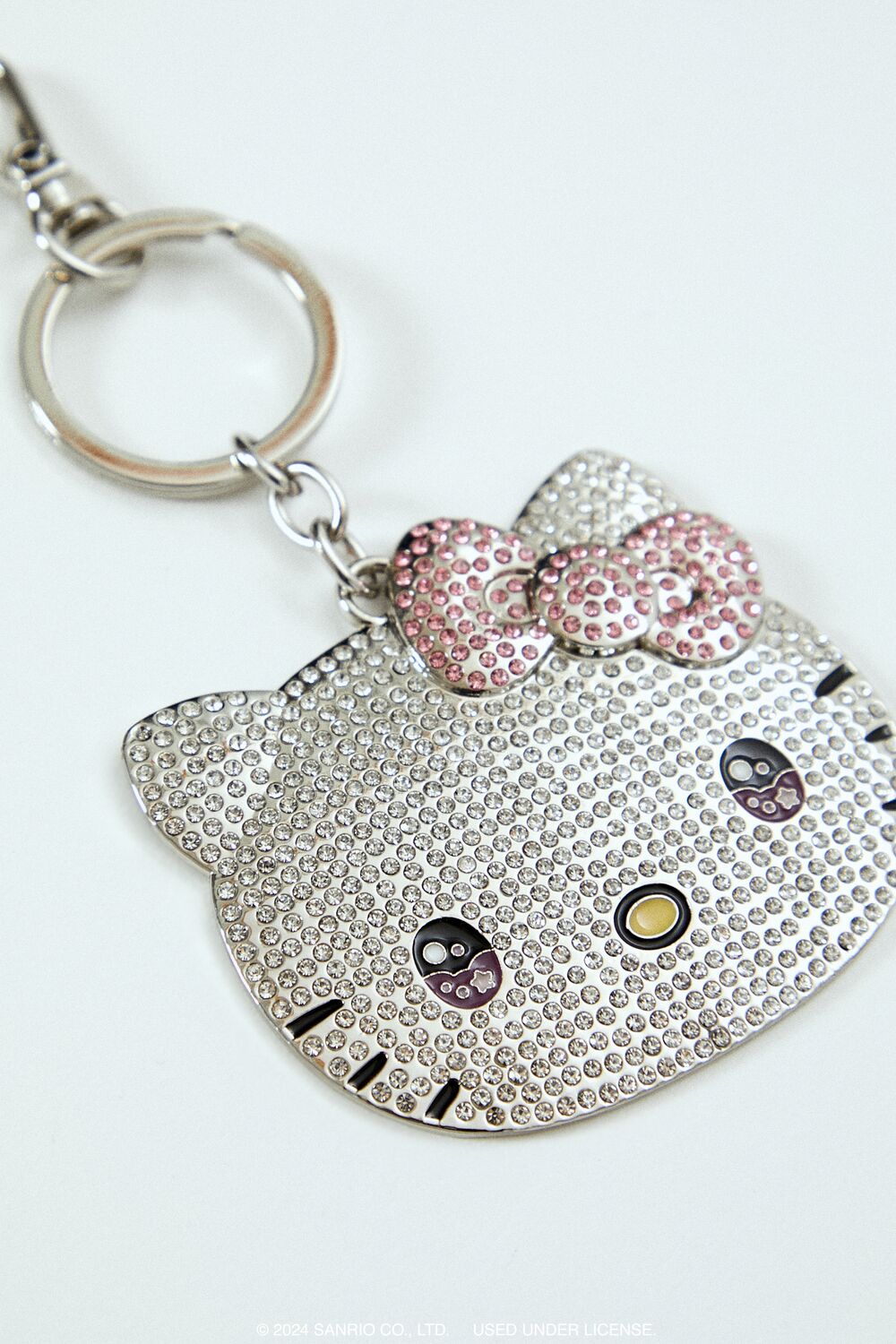 Rhinestone Hello Kitty Keychain