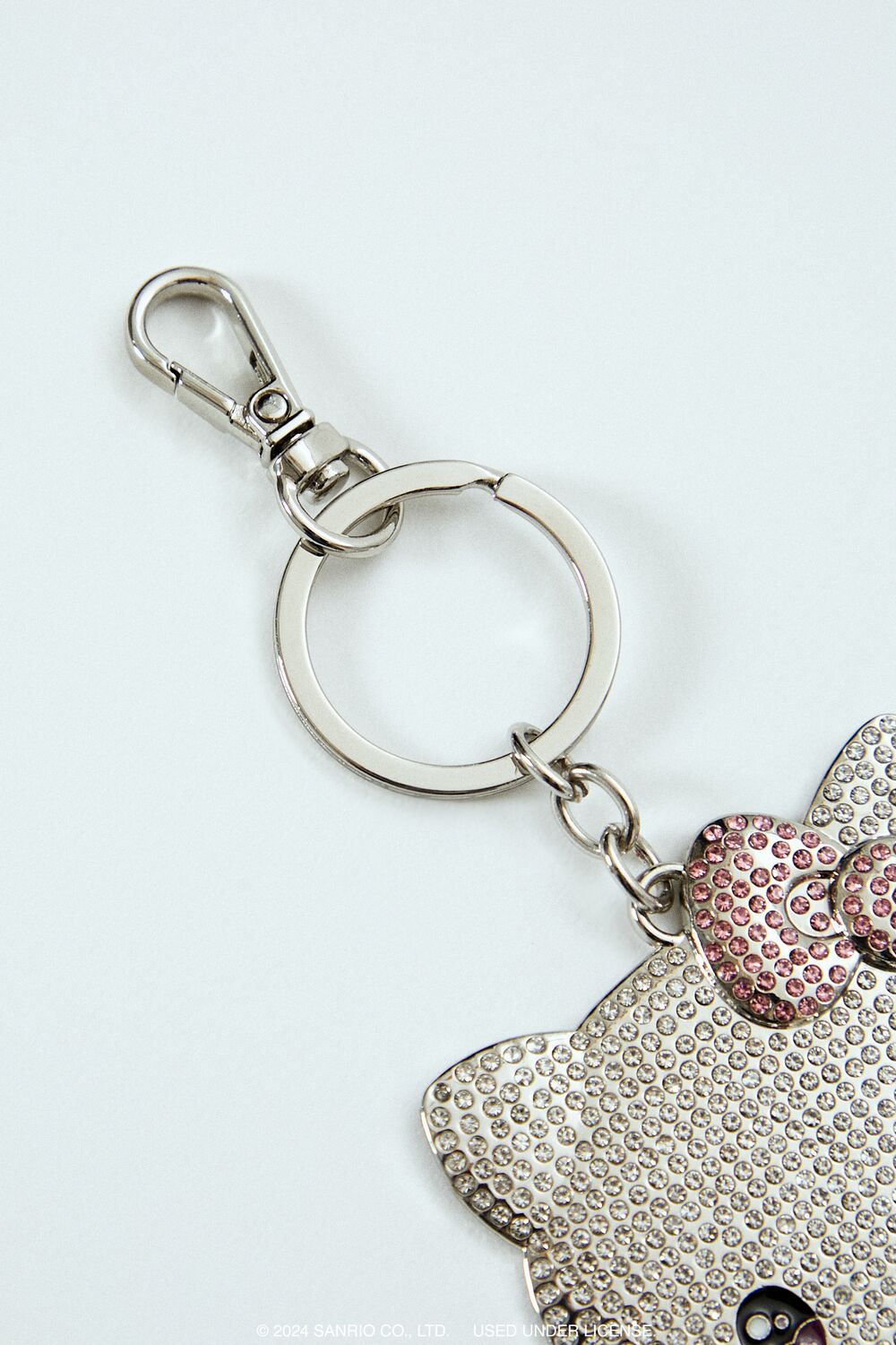 Rhinestone Hello Kitty Keychain