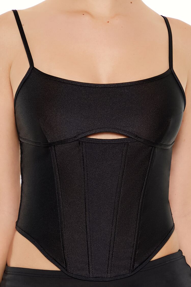 Bustier Cutout Cami