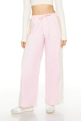 Colorblock Wide-Leg Pants