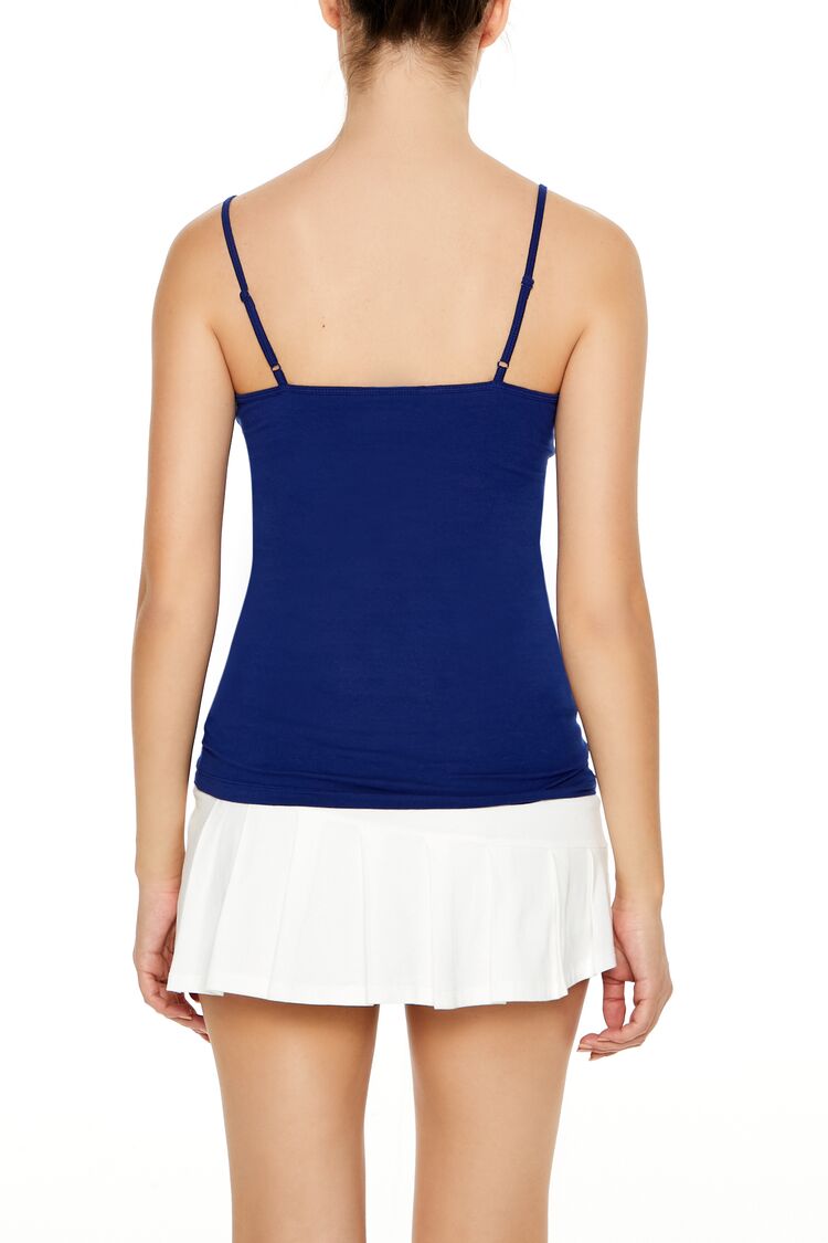 Cotton-Blend Scoop Cami