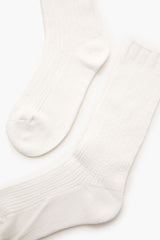 Cable Knit Crew Socks