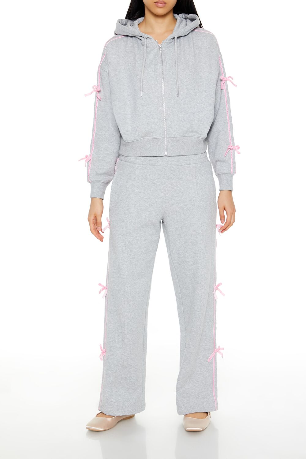 Bow Fleece Sweatpants