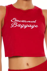 Emotional Baggage Tank Top