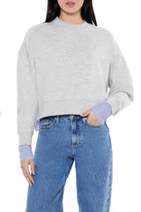 Striped Colorblock Combo Pullover