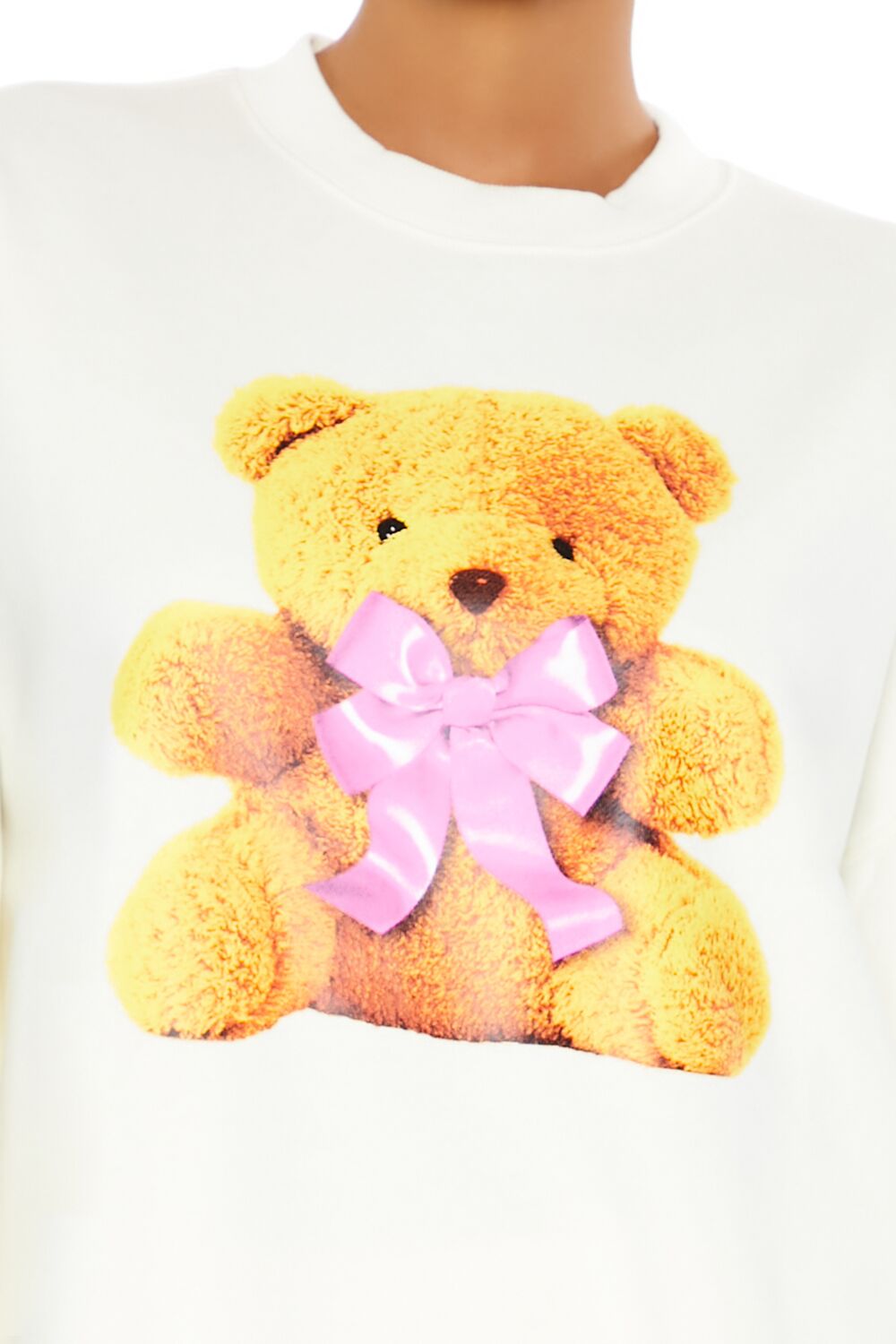 Teddy Bear Graphic Pullover