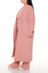 Plus Size Duster Cardigan Sweater