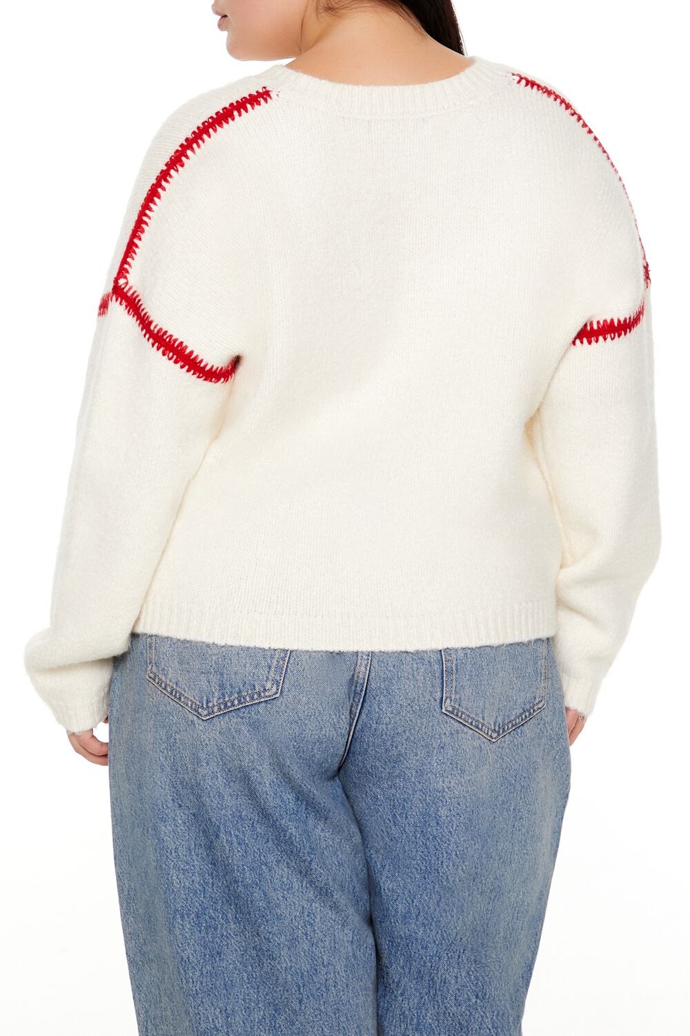 Plus Size Dreamer Fuzzy Knit Sweater