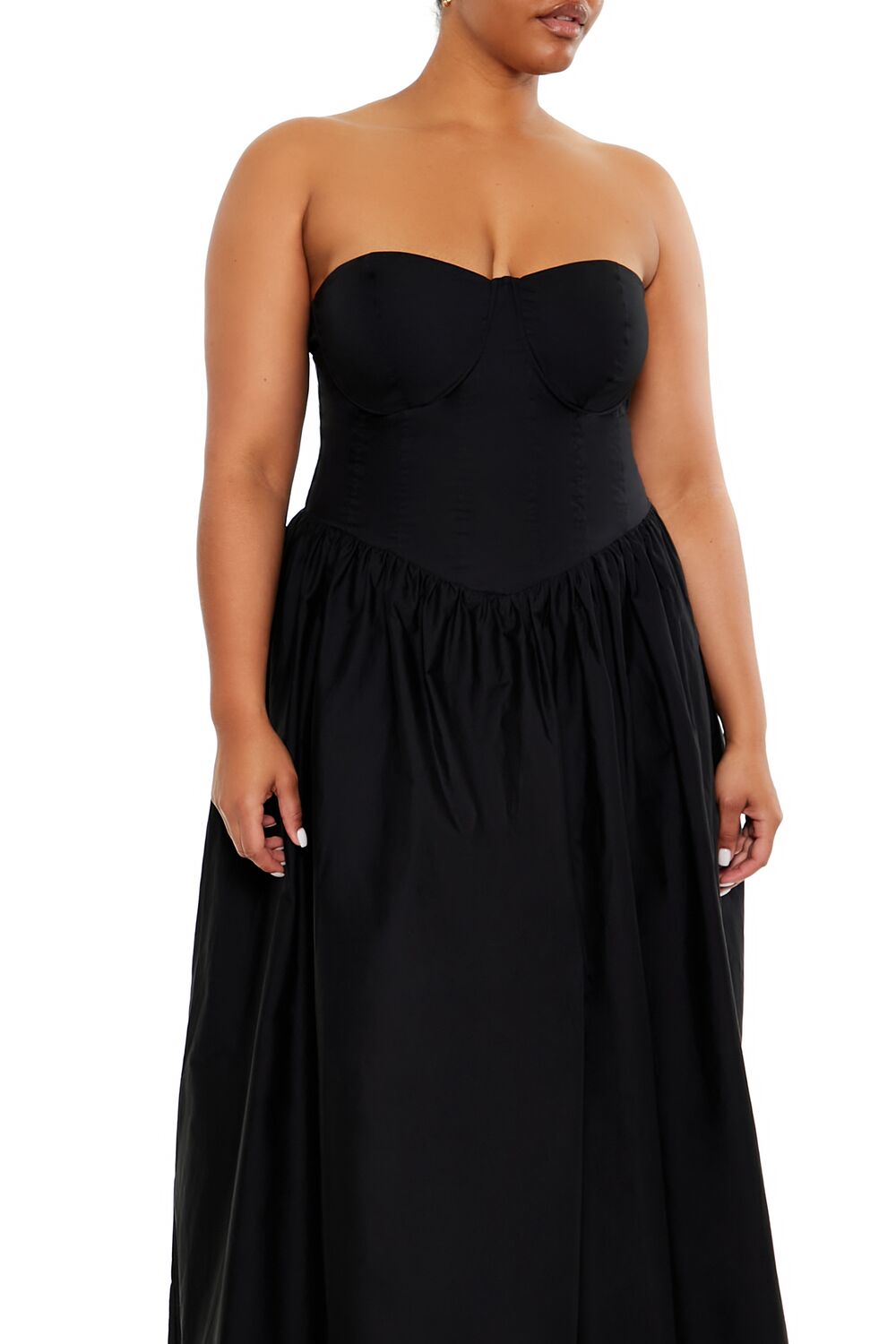 Plus Size Sweetheart Midi Dress