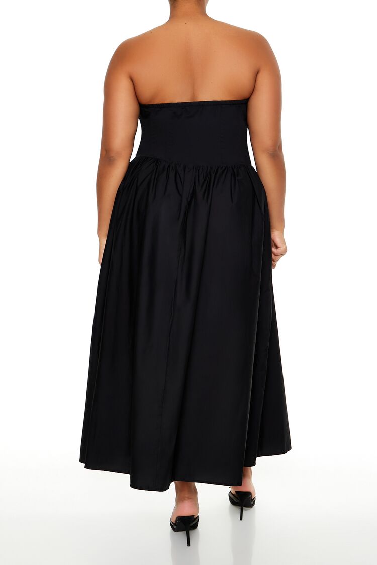 Plus Size Sweetheart Midi Dress