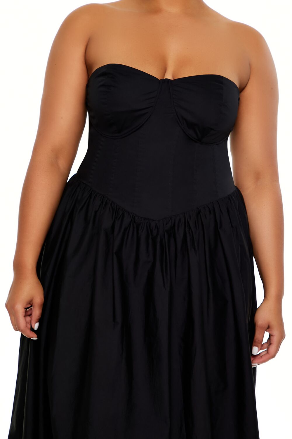 Plus Size Sweetheart Midi Dress